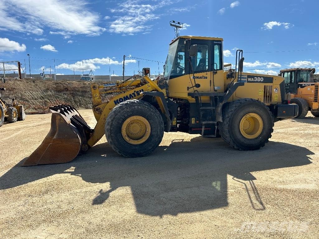 Komatsu WA 380-5 Cargadoras sobre ruedas