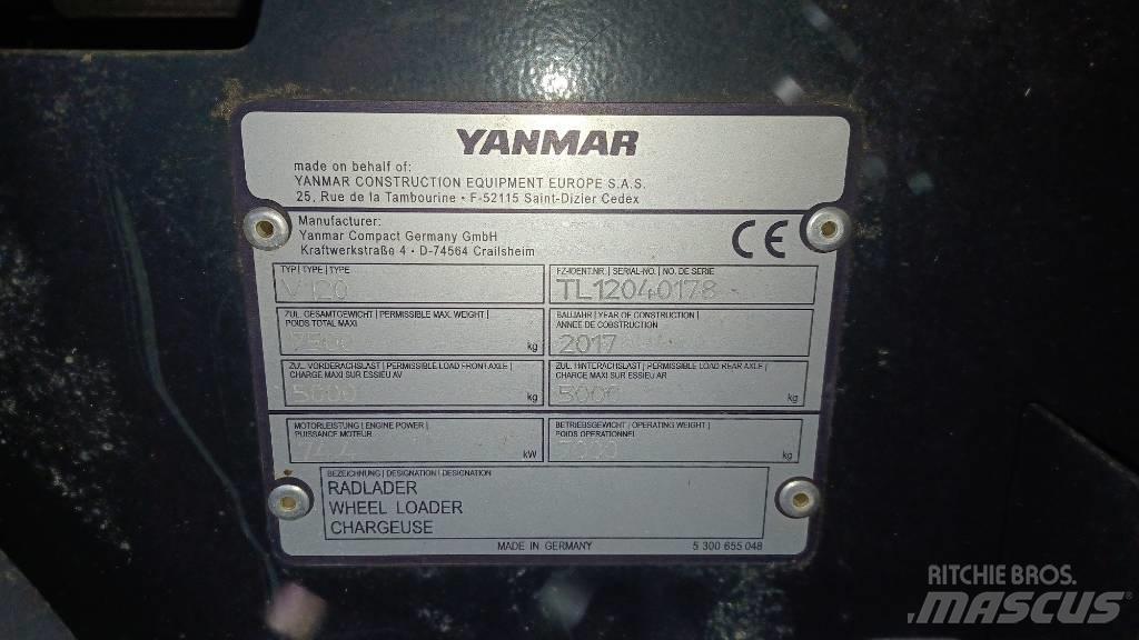 Yanmar V 120 Cargadoras sobre ruedas