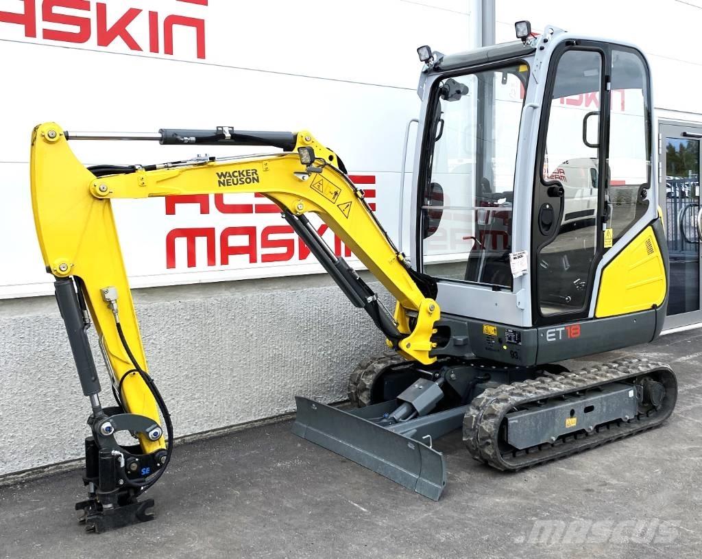 Wacker Neuson ET 18 Miniexcavadoras