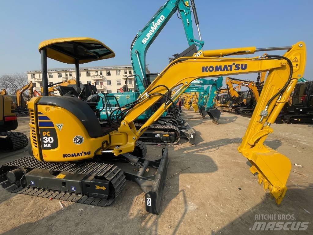 Komatsu PC 30 Excavadoras sobre orugas