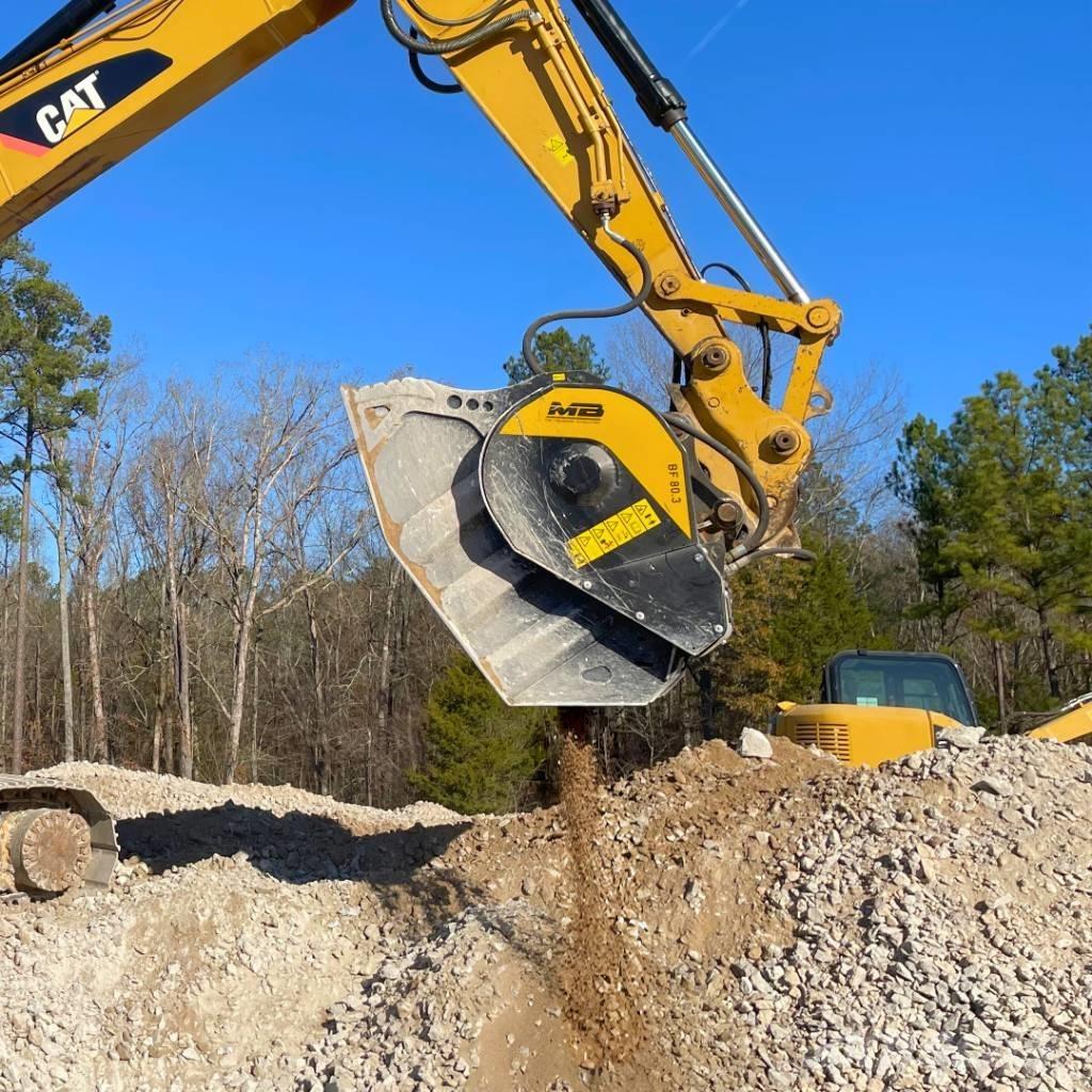 MB Crusher BF80.3 Palas mecánicas pulverizadoras