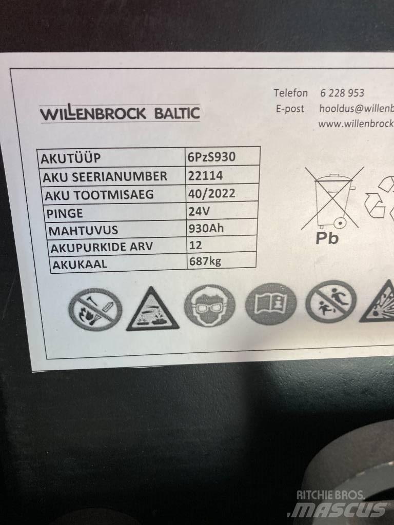 Linde V10/5021 Montacargas recogepedidos de media altura