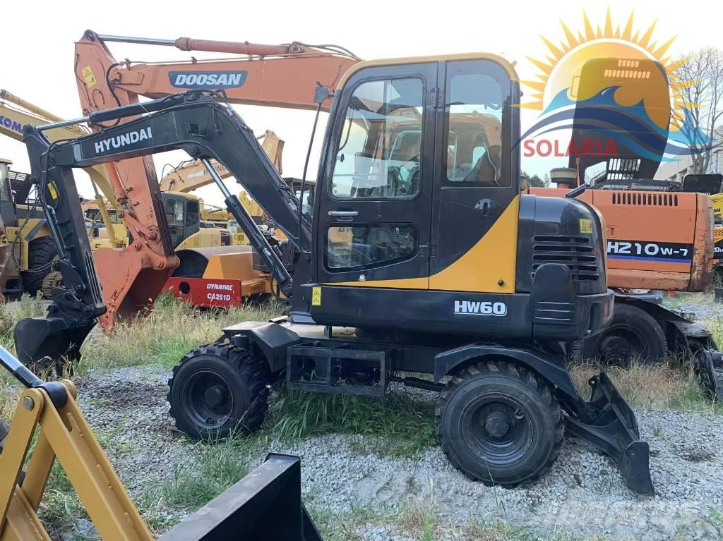 Hyundai R60W HW Excavadoras de ruedas