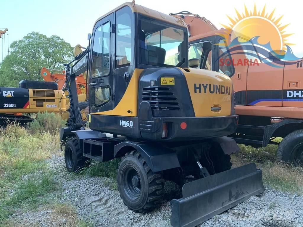 Hyundai R60W HW Excavadoras de ruedas