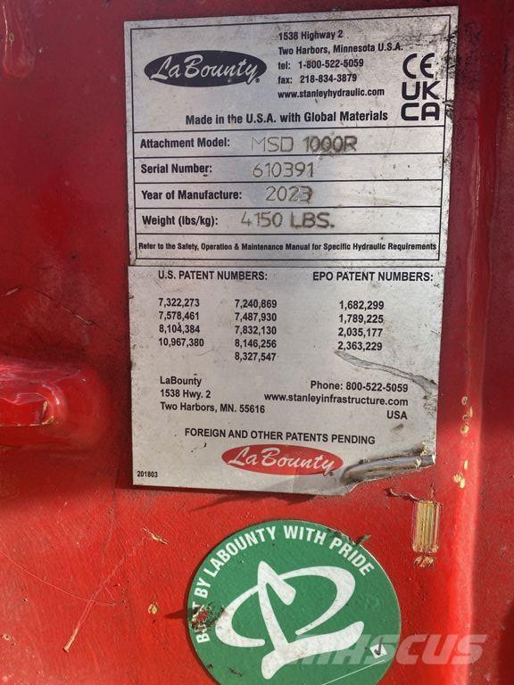 Labounty MSD1000R Cortadoras