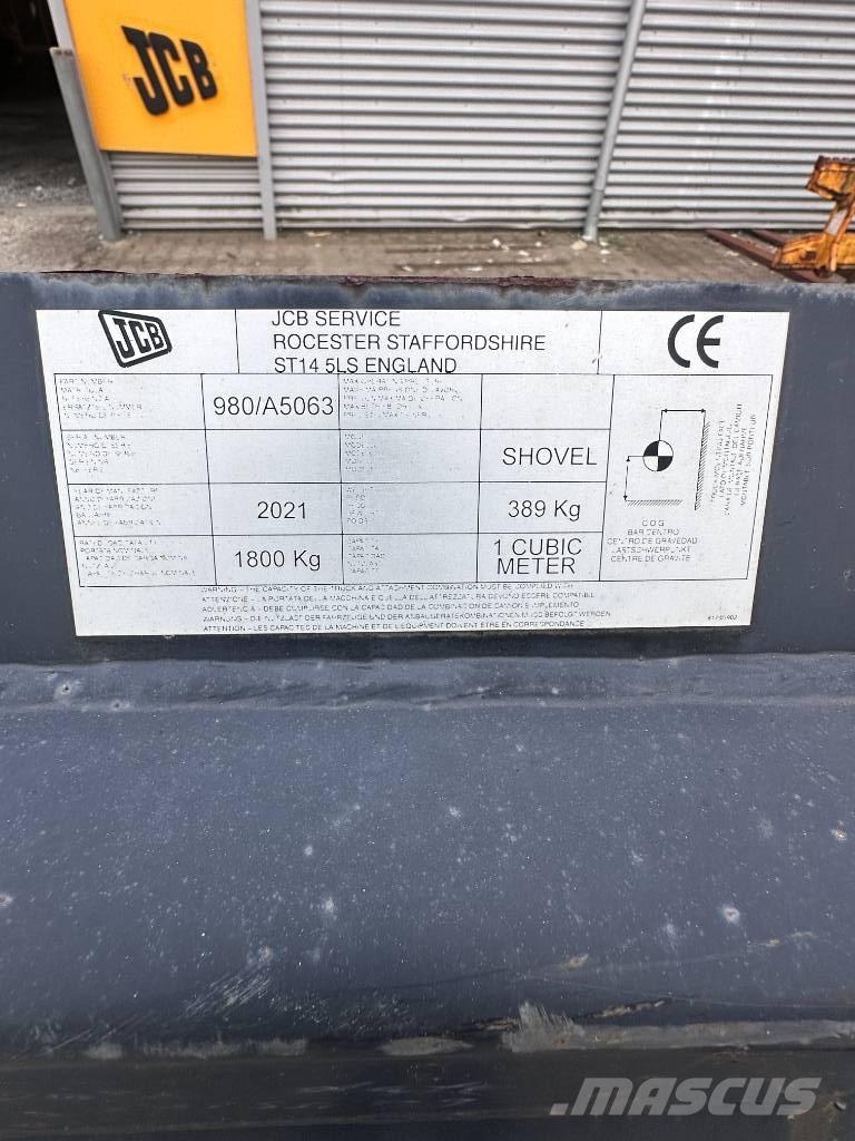 JCB Læsseskovl - 226cm Cucharones