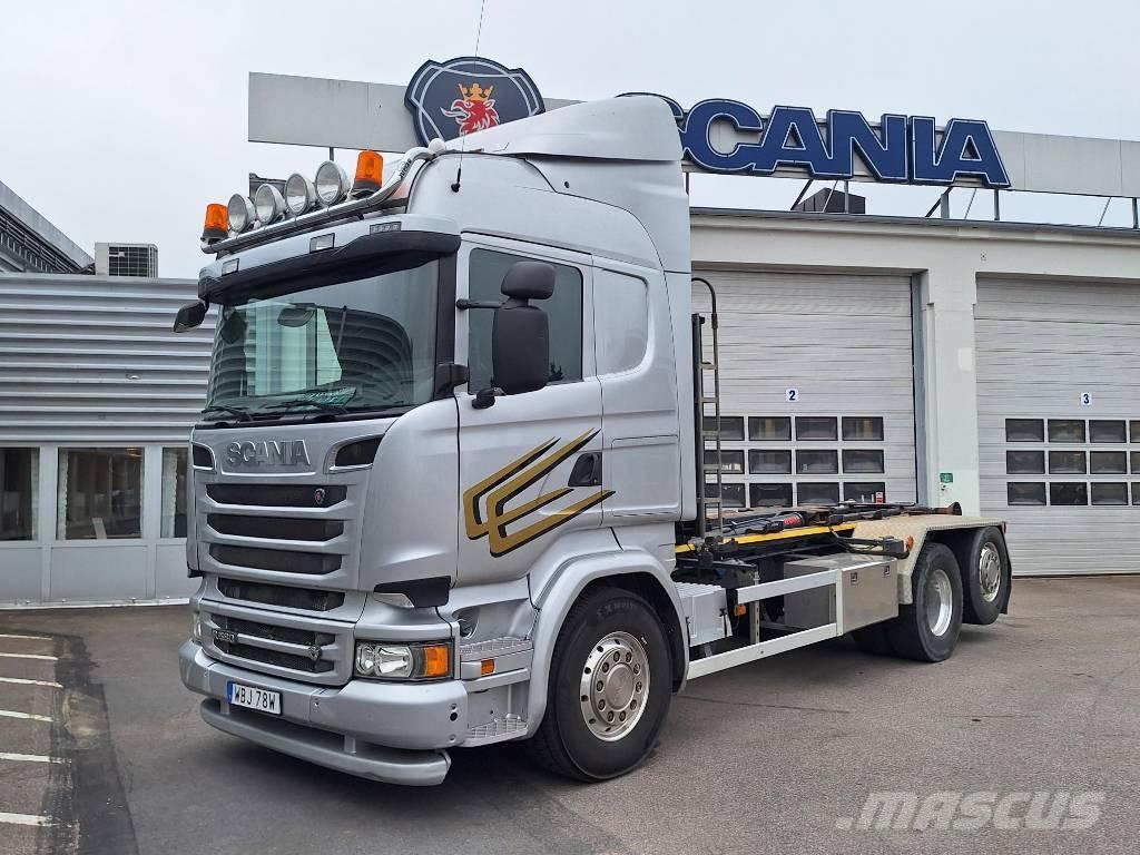 Scania R 580 LB Camiones elevadores de gancho