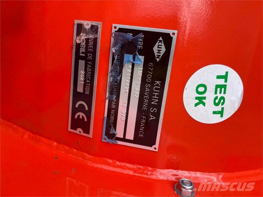Kuhn TBE-S 222 Segadoras y cortadoras de hojas para pasto