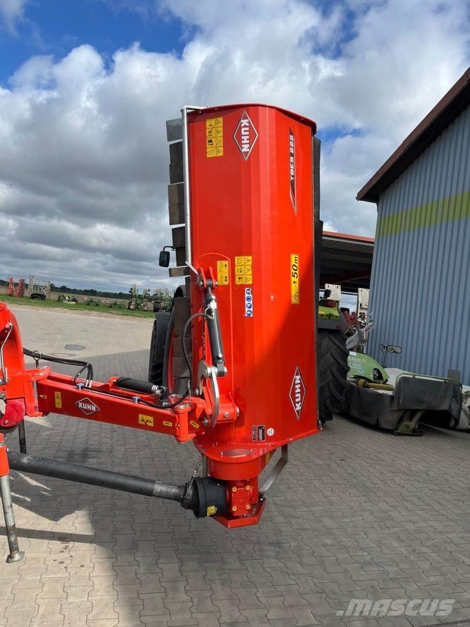 Kuhn TBE-S 222 Segadoras y cortadoras de hojas para pasto