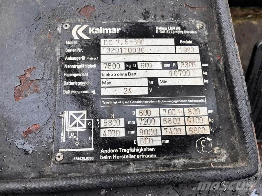 Kalmar DC7,5- 600 Camiones LPG