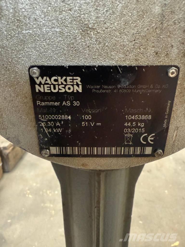 Wacker Neuson AS30e Pisones compactadores
