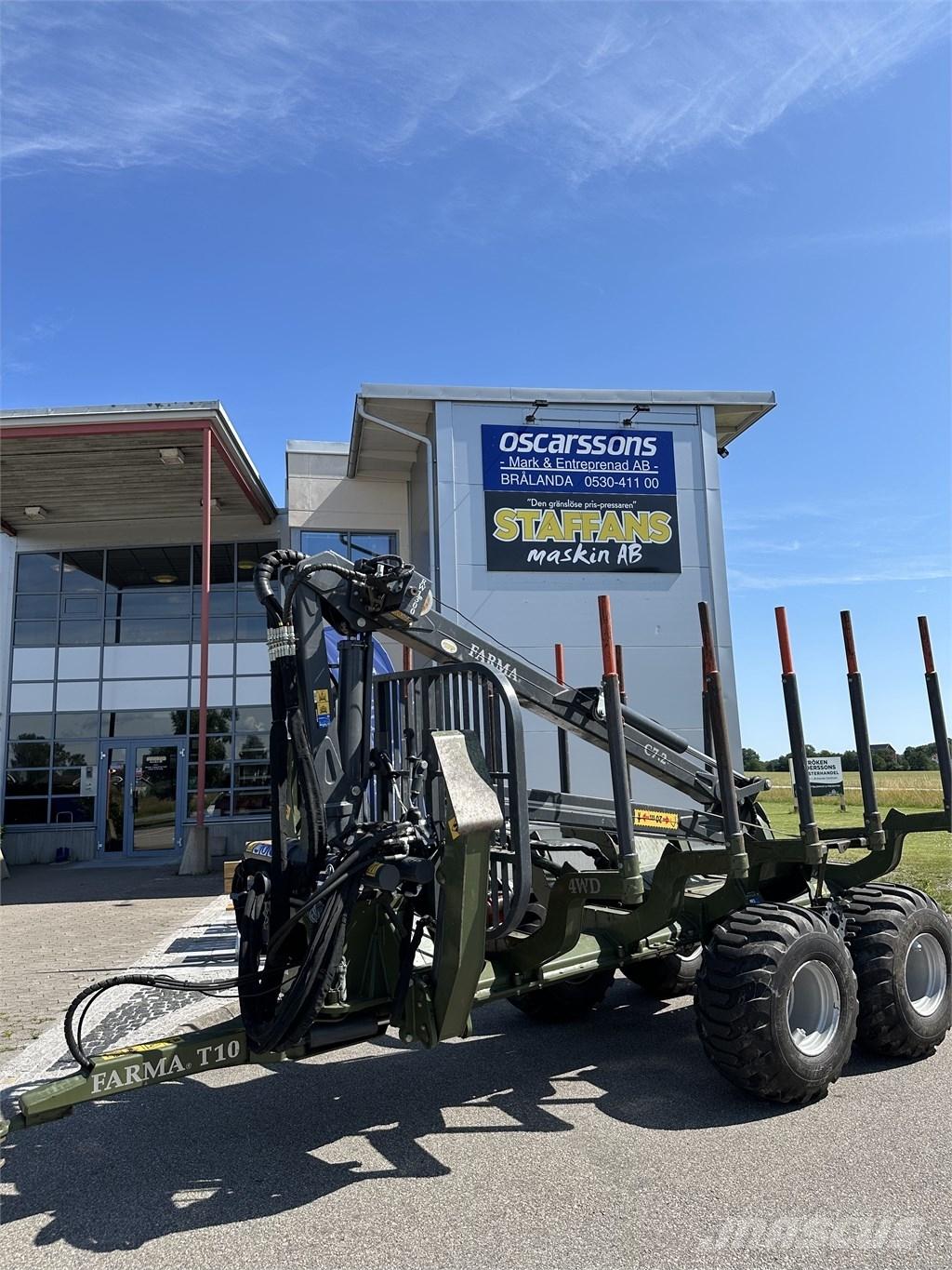 Farma T10G2 Remolques forestales