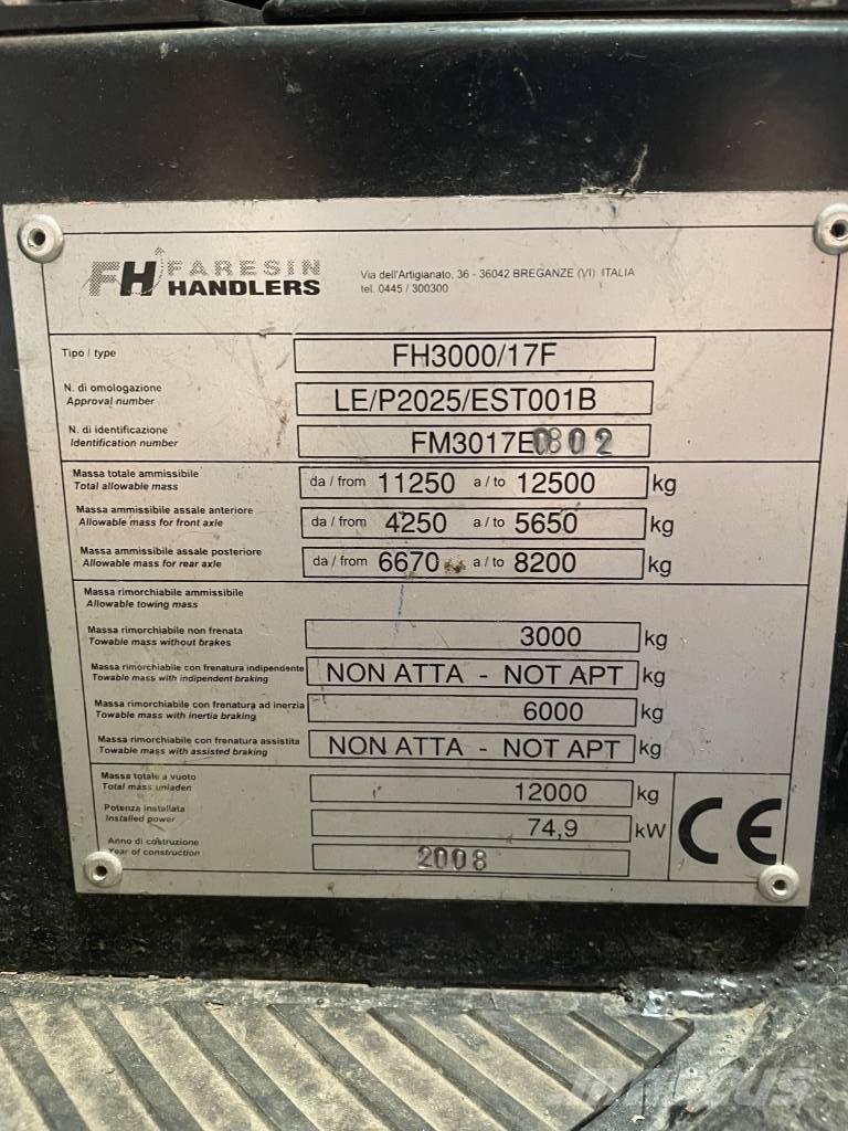 Faresin FH3000/17 Carretillas telescópicas