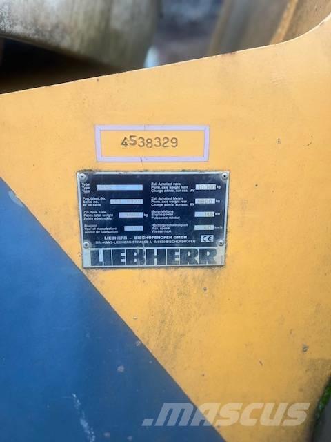 Liebherr 554 Cargadoras sobre ruedas