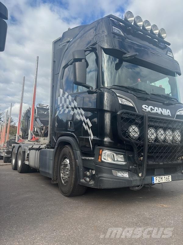 Scania R650B6X4NB Transportes de madera