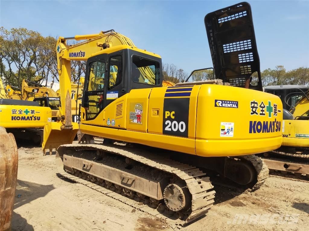 Komatsu PC200-7 Excavadoras sobre orugas