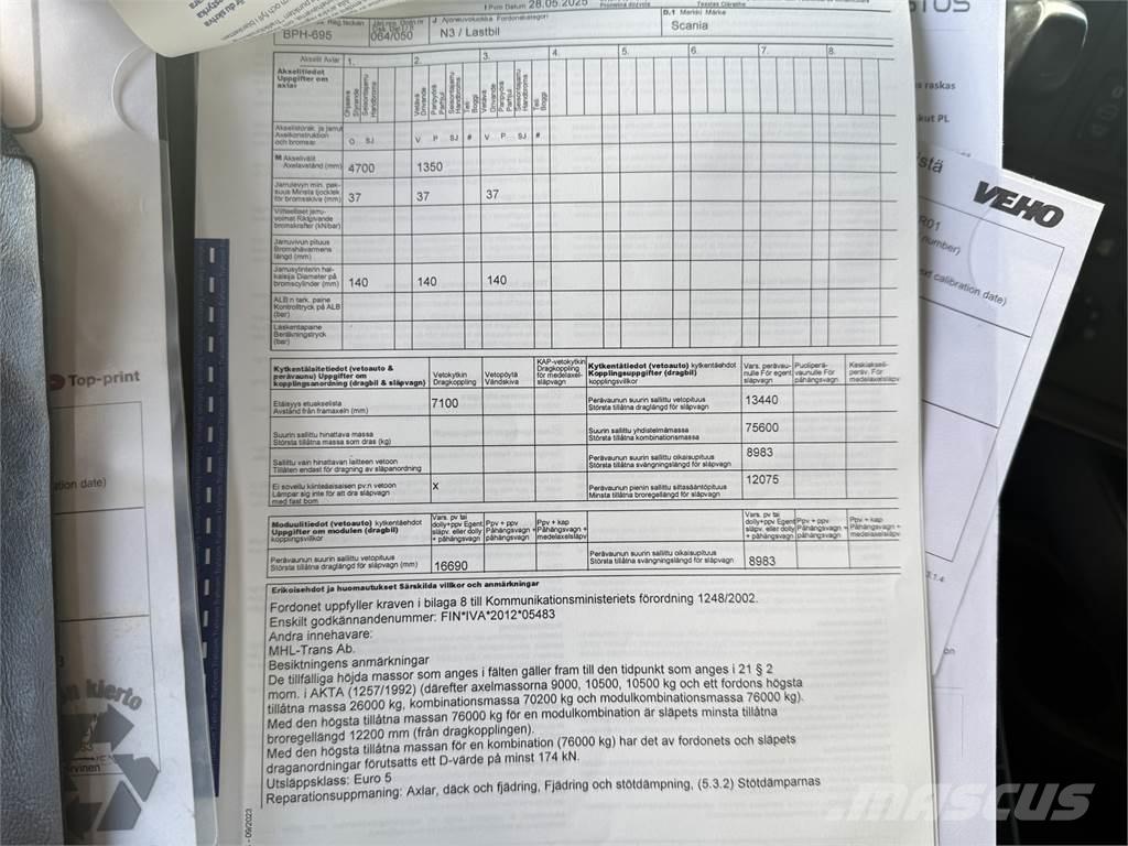Scania R620 6X4 Camiones elevadores de gancho