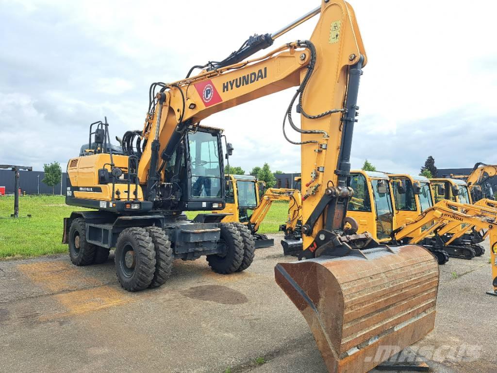 Hyundai HW 160 Excavadoras de ruedas