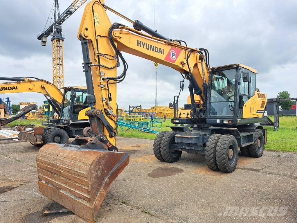 Hyundai HW 160 Excavadoras de ruedas