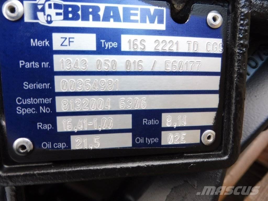 ZF 16S2221TD+IT Cajas de cambios