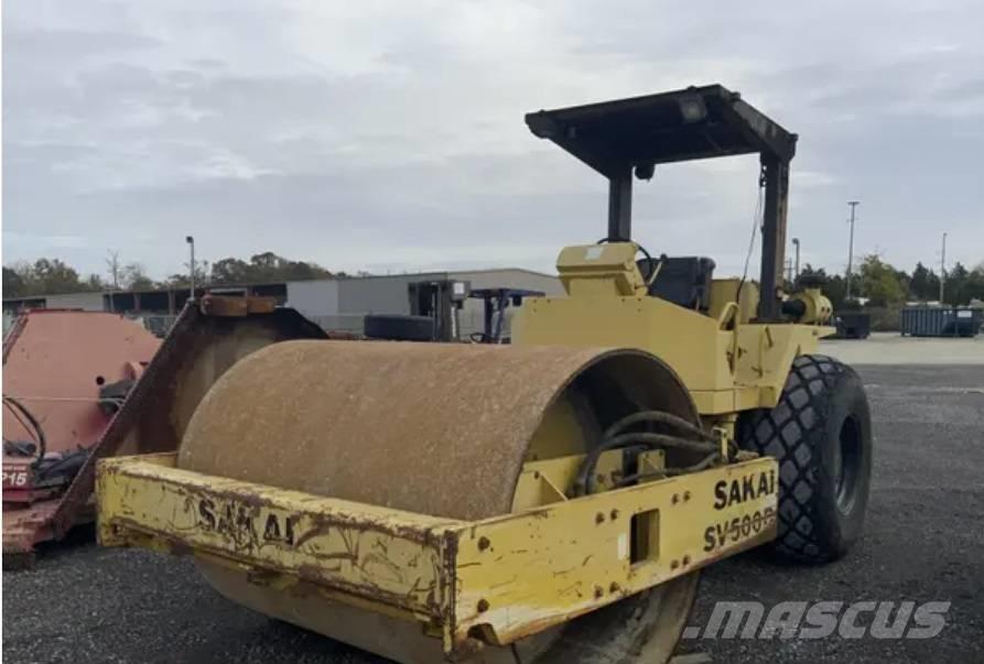 Sakai SV 500 D Rodillos de un solo tambor