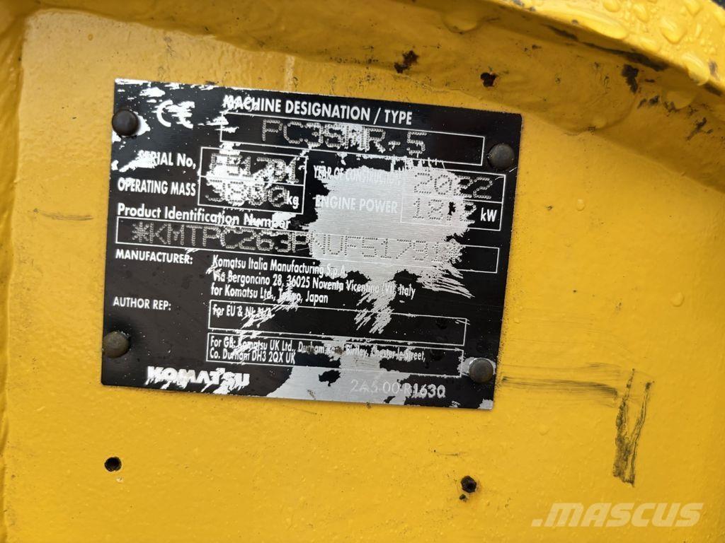 Komatsu PC35 Miniexcavadoras