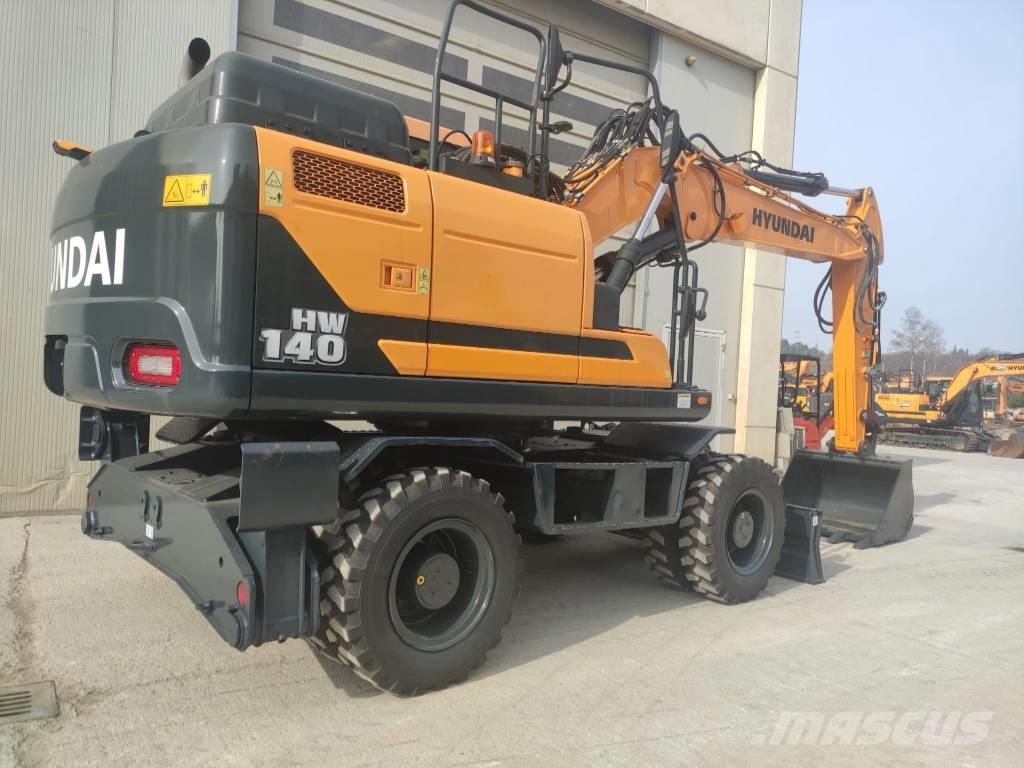 Hyundai HW 140 Excavadoras de ruedas
