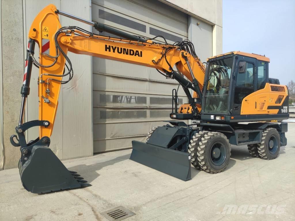 Hyundai HW 140 Excavadoras de ruedas