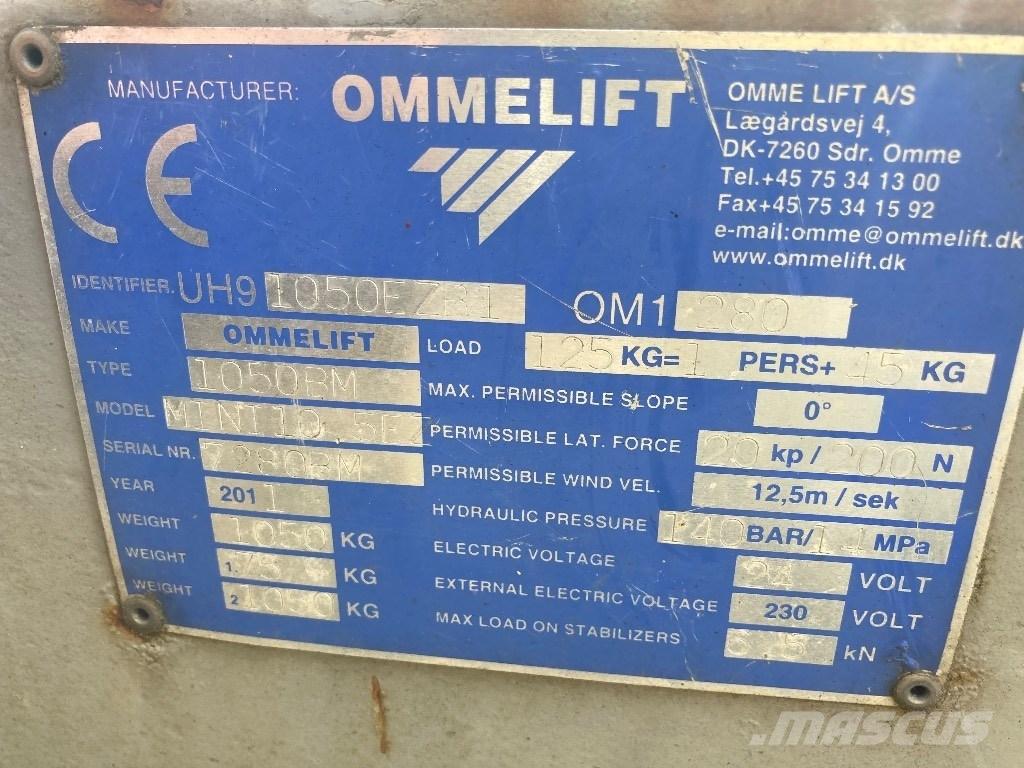 Omme lift Mini 10 Plataformas remolcables