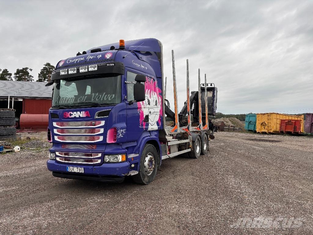 Scania 560. 6x4 Transportes de madera