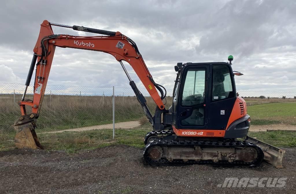 Kubota KX 080-4 Excavadoras 7t - 12t