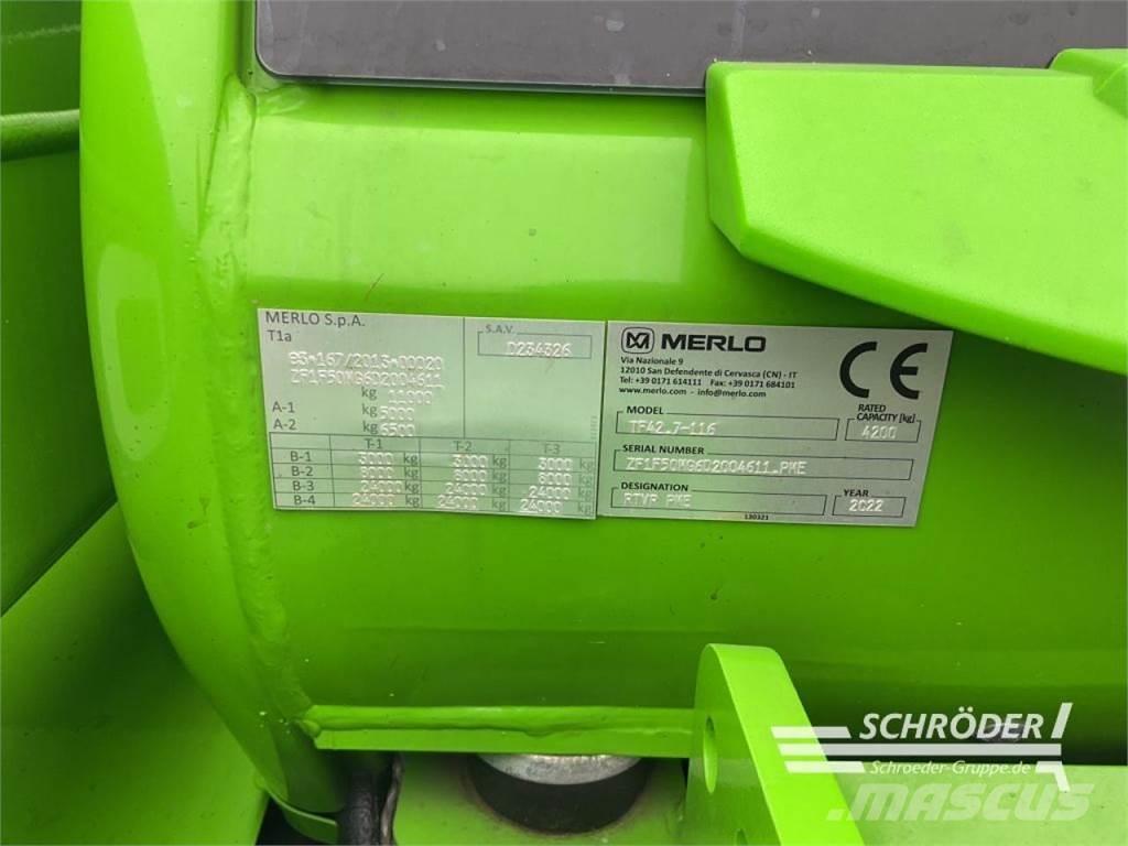 Merlo TF 42.7 - 116 Manipuladores telescópicos agrícolas