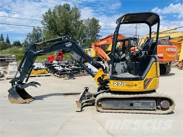 John Deere 27D Miniexcavadoras