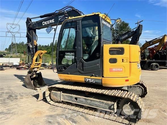 John Deere 75G Excavadoras sobre orugas