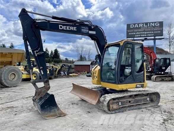 John Deere 75G Excavadoras sobre orugas