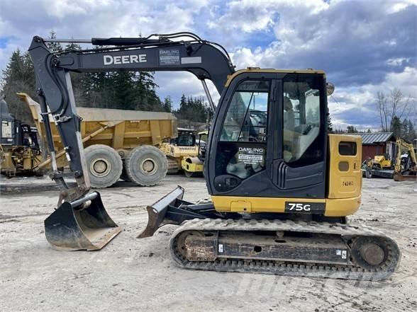 John Deere 75G Excavadoras sobre orugas
