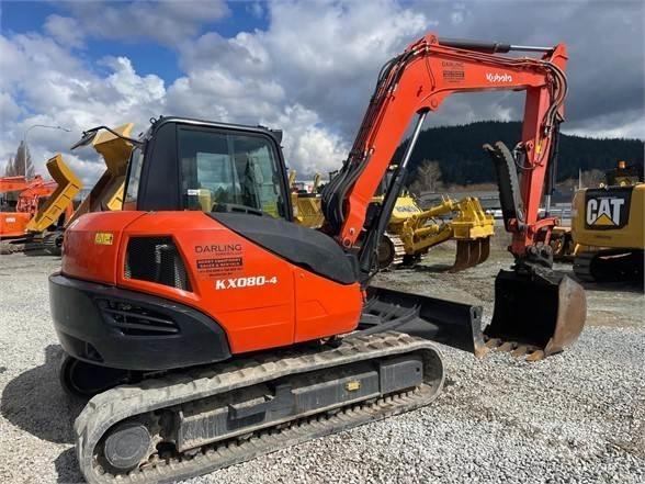 Kubota KX080-4 Excavadoras sobre orugas