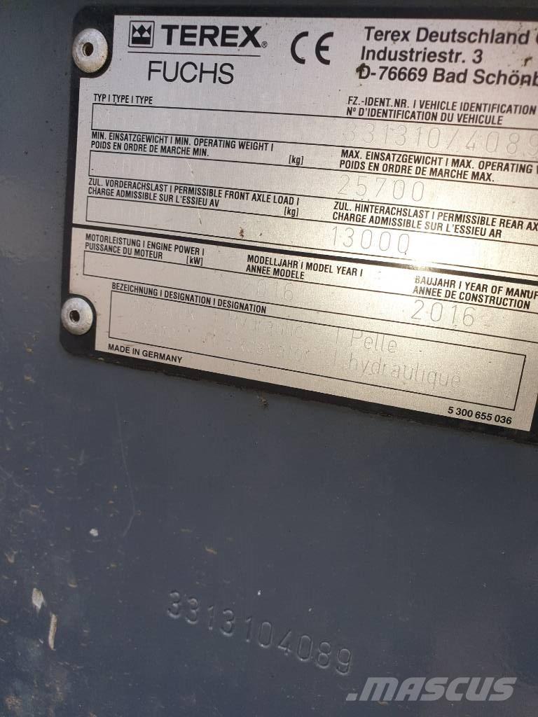 Fuchs MHL 331 Manejadores de residuos industriales