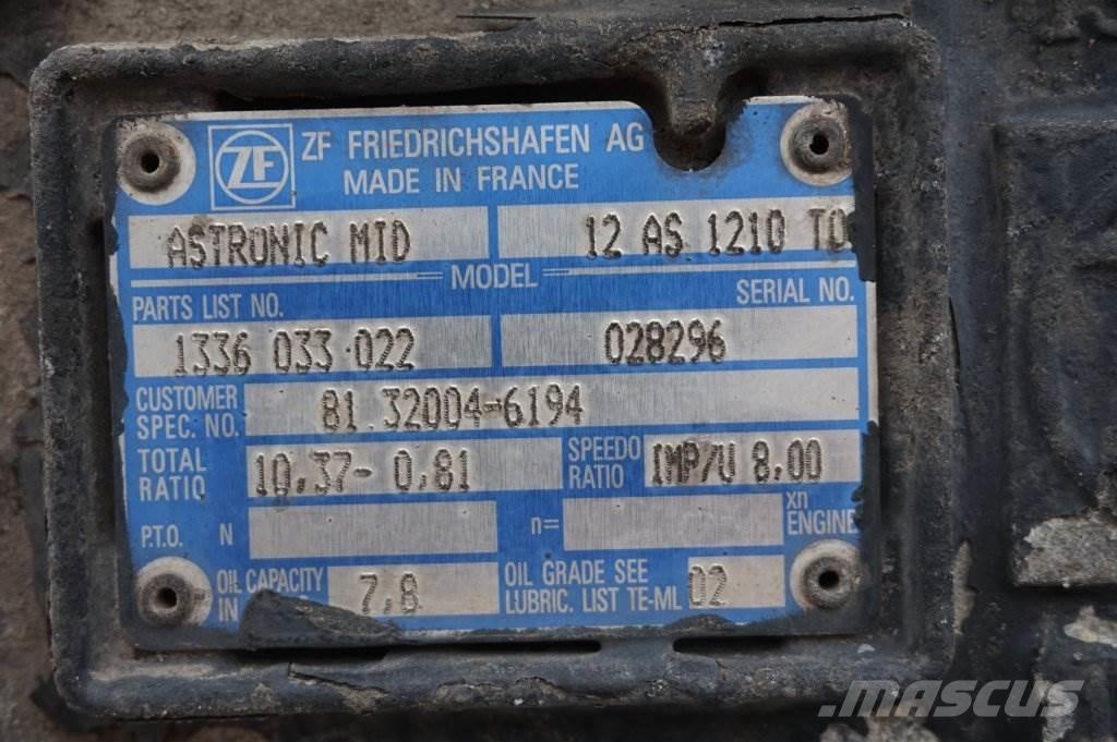 ZF 12AS1210OD TGM Cajas de cambios