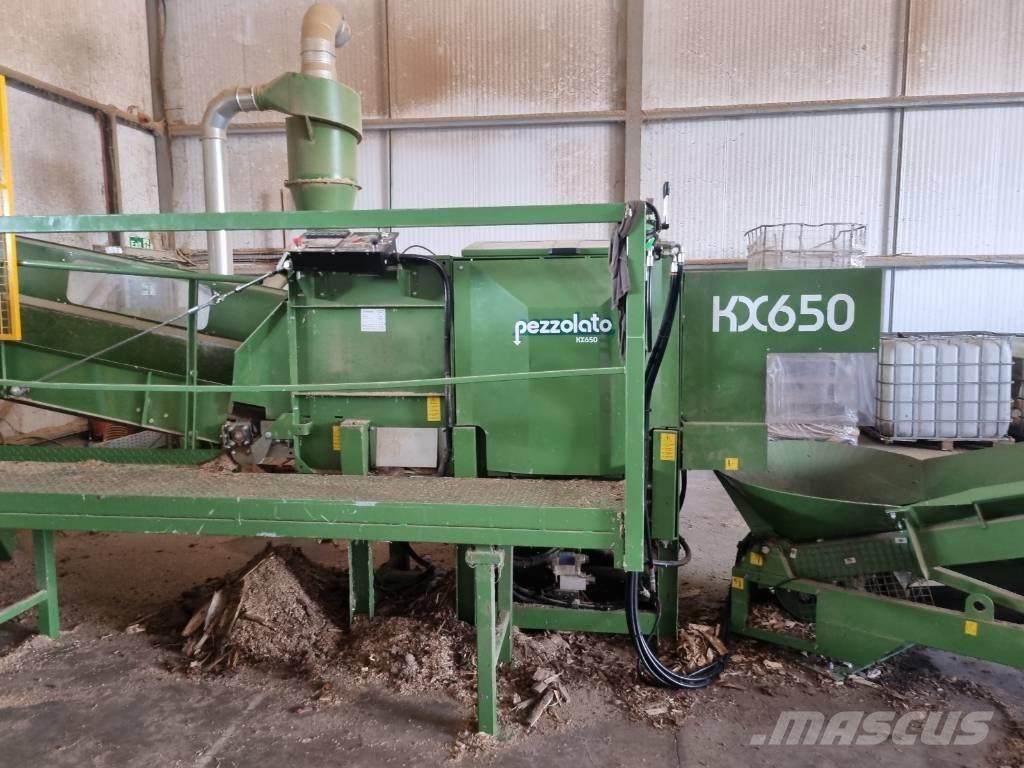 Pezzolato TLK 650 Partidoras, cortadoras y trituradoras de madera