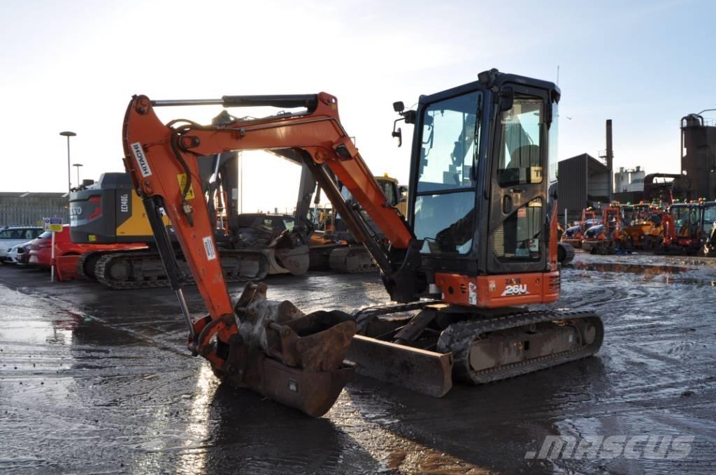 Hitachi ZX 26 U-6 CR Miniexcavadoras