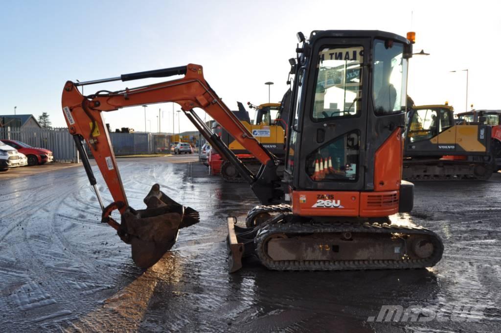 Hitachi ZX 26 U-6 CR Miniexcavadoras