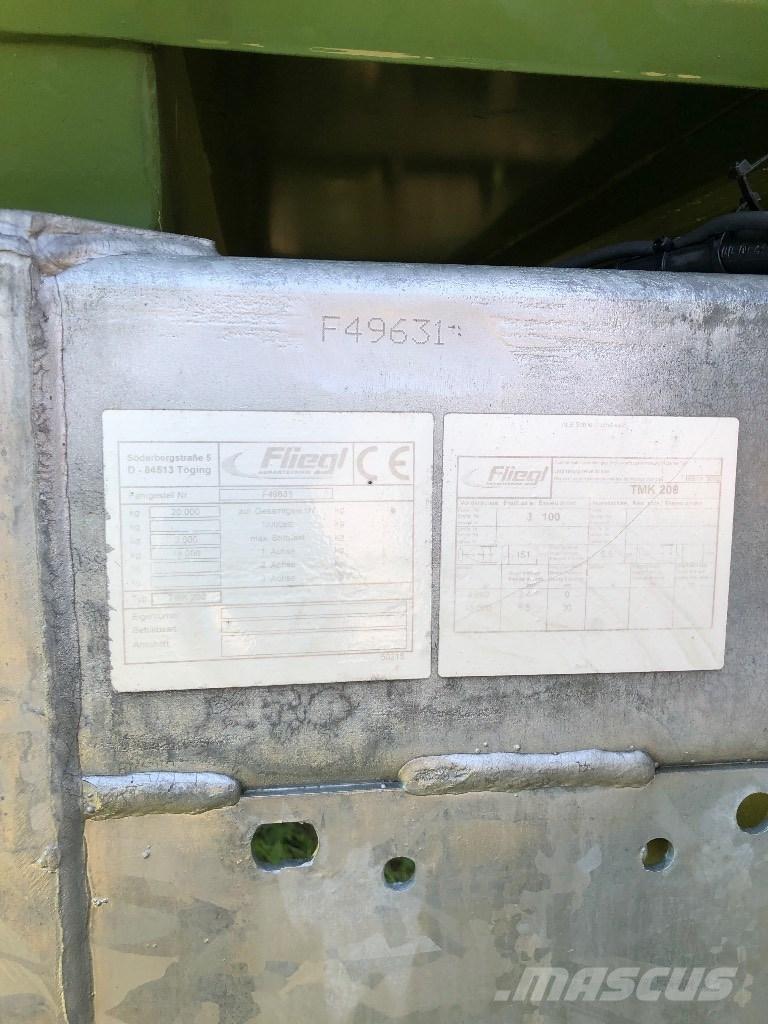 Fliegl TMK 200 Remolques con caja de volteo