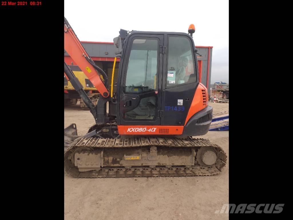 Kubota KX 080-4 Excavadoras 7t - 12t