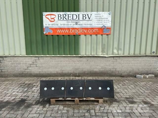  Rubberschuif 1,67 M Hojas y cuñas quitanieves