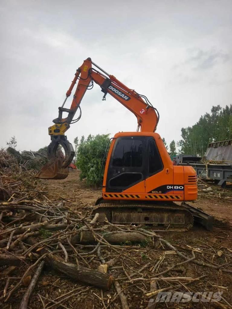 Doosan DH 80 Excavadoras sobre orugas