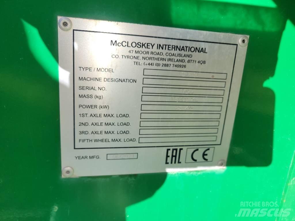 McCloskey TS4080 Cintas transportadoras