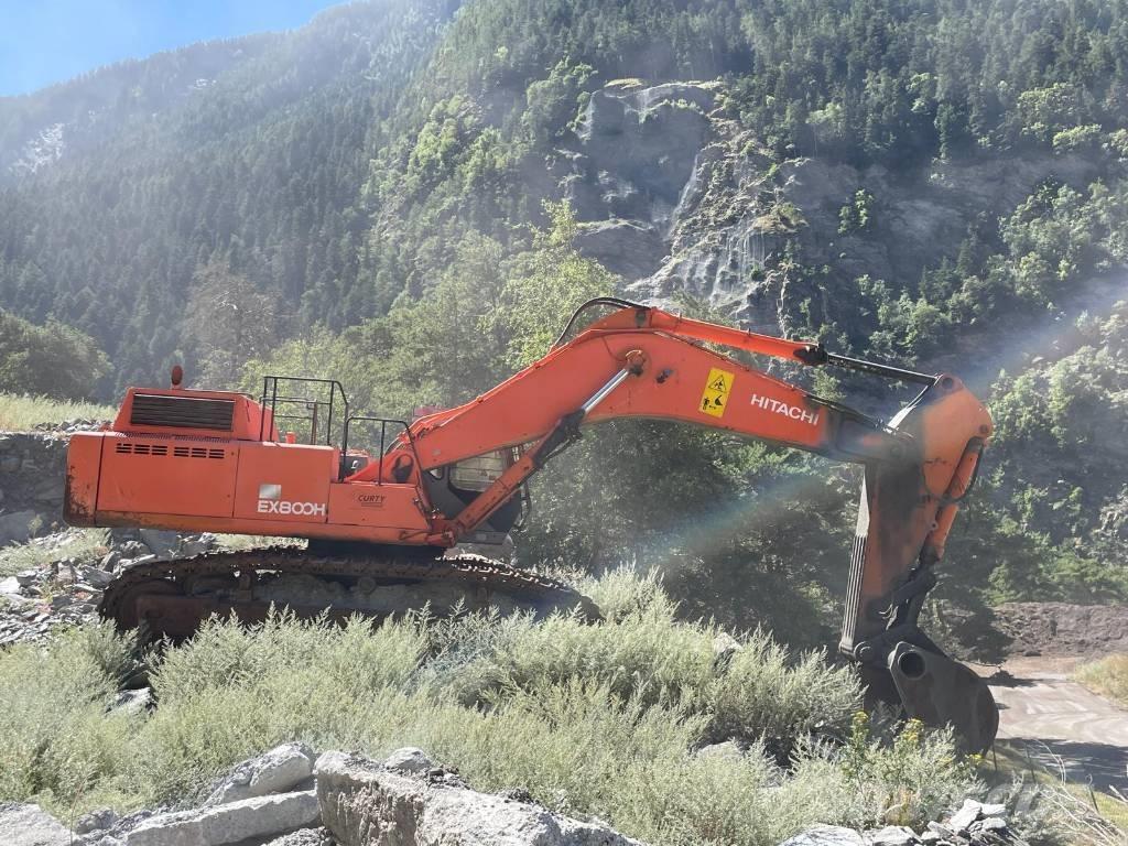 Hitachi EX 800 H-5 Excavadoras sobre orugas
