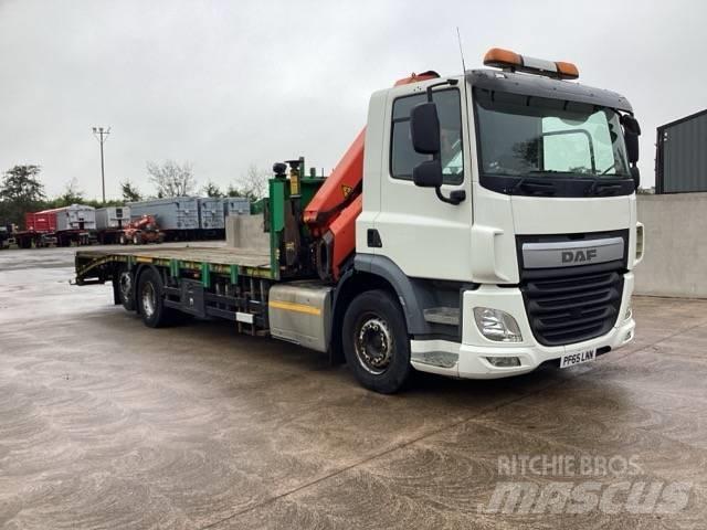 DAF CF 290 Camiones de superficie plana/cabrestantes