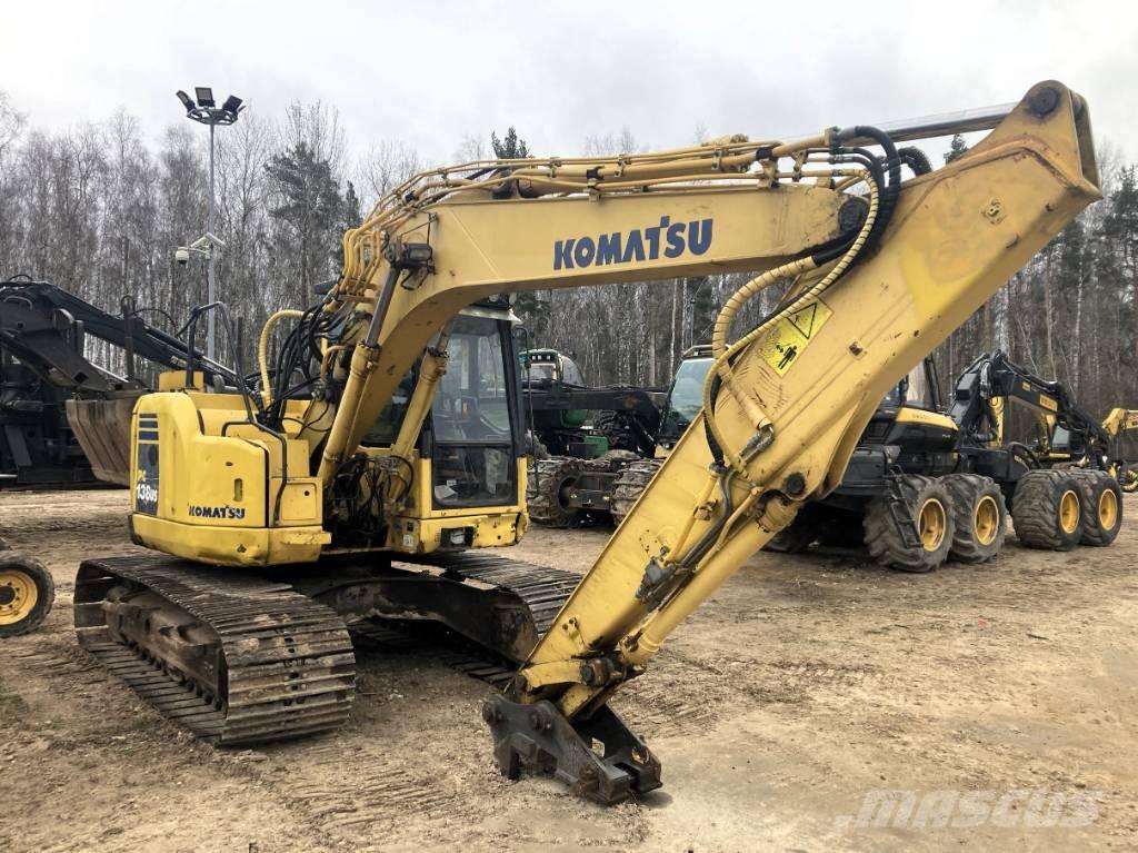 Komatsu PC 138 US-8 Excavadoras sobre orugas